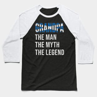 Grand Father Scottish Grandpa The Man The Myth The Legend - Gift for Scottish Dad With Roots From  Scotland Baseball T-Shirt